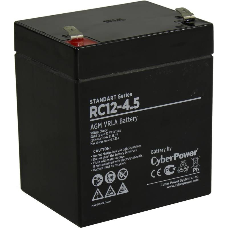 Батарея аккумуляторная для ИБП CyberPower Standart series RС 12-4.5 