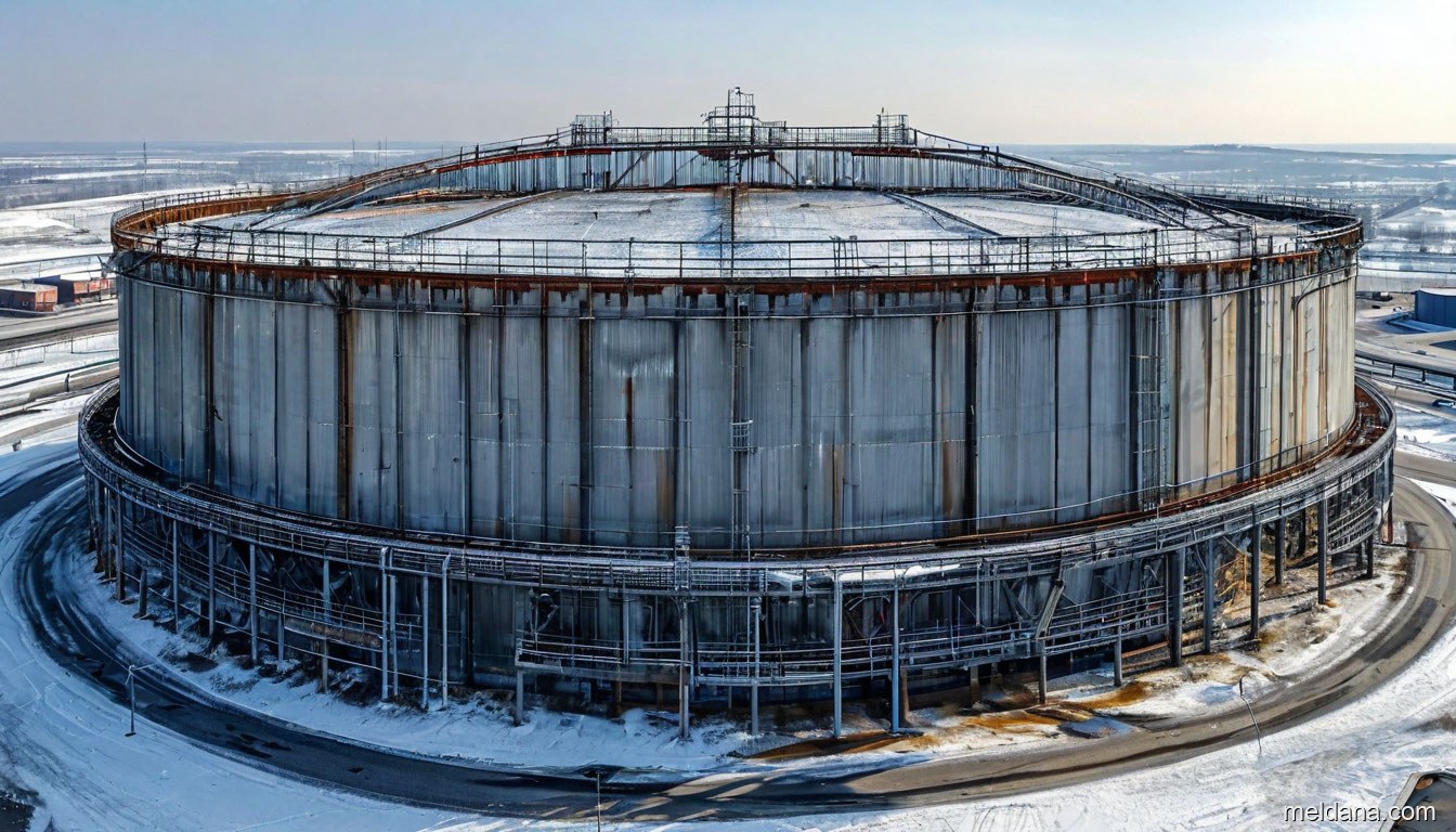 Антидроновая защита резервуара РВС-50000 Уфе — ЗОК ЗАСЛОН по СП 542