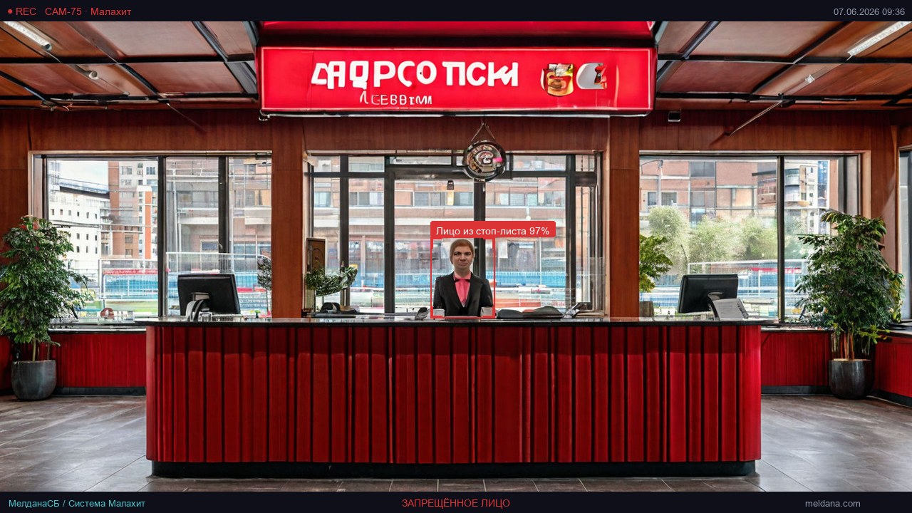 Детекция запрещённых лиц на стадионе в Уфе — от 4 200 ₽/стадион/мес